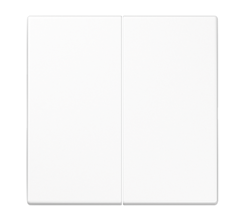 Двойная клавиша для балансирных механизмов выключателей (кнопок), в комплекте с CD95HP (крепежный элемент), возможно IP44; дюропласт; белый; LS990  L