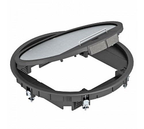 Лючок GESR9 SRU (универсальный) 12xModul45 (полиамид,серый) (GESR9 SR U 7011)  7405512  OBO Bettermann