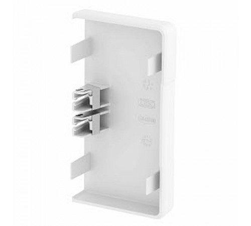 Торцевая заглушка кабельного канала Rapid 45-2 53x100 мм (ПВХ,серый) (GK-E53100LGR)  6113112  OBO Bettermann