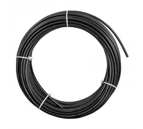 Труба жесткая гладкая ПНД 20мм (100м/уп) черный PROxima  tpndg-20  EKF