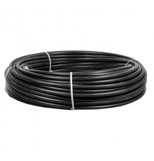 Труба жесткая гладкая ПНД 20мм (100м/уп) черный PROxima  tpndg-20  EKF