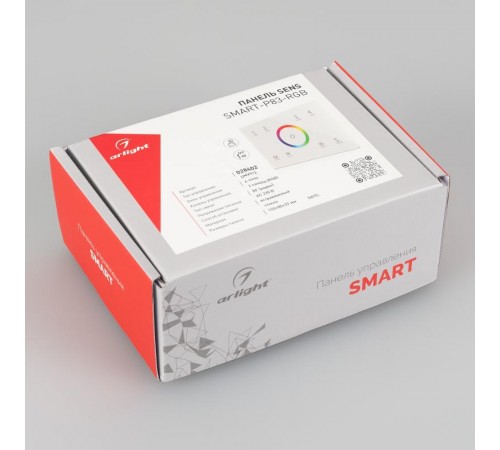 Панель Sens SMART-P83-RGB White (230V, 4 зоны, 2.4G) (Arlight, IP20 Пластик, 5 лет)  028402  Arlight
