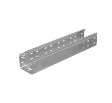 Лоток перф. 80х100х1,5 L6000 мм "Быстрый монтаж ПЛЮС" HD  LPplus80-100-1.5-6000 HD  КМ - профиль