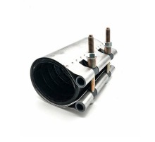 Хомут ремонтный L-200 из нержавеющей стали 324-334 мм  PR08.26232  Промрукав