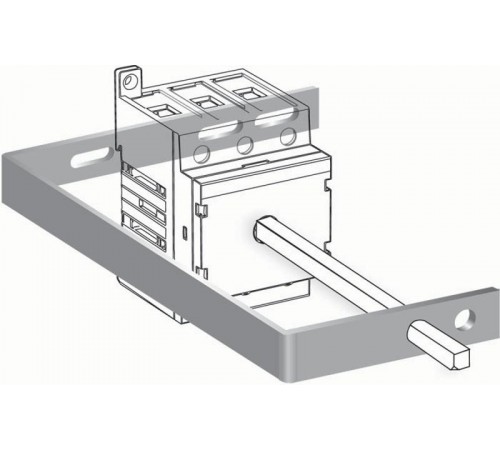 Опорная деталь OETLZX58 для длинного переходника рубильников тип а ОТ16..125  C1SCA022068R8220  ABB
