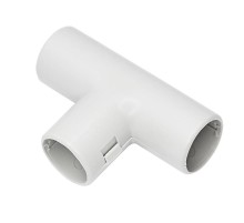 Тройник соединительный для трубы 16мм, серый IP40 (100 шт/уп)  28-0216-1  REXANT