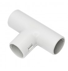 Тройник соединительный для трубы 16мм, серый IP40 (100 шт/уп)  28-0216-1  REXANT