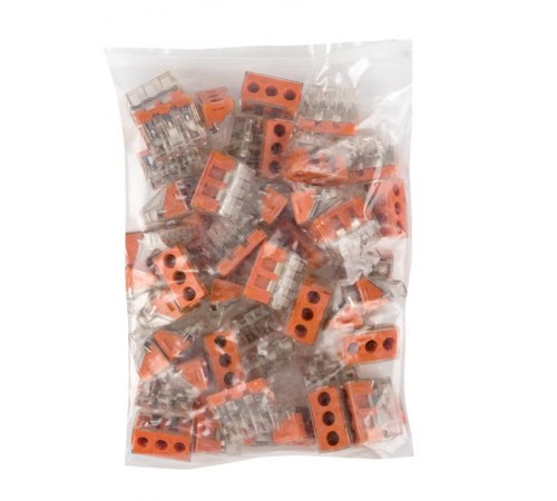 Клемма СМК 773-173 (с пастой), 3 отверстия, 2,5-6,0 мм2 (уп.50шт.) EKF PROxima  plc-smk-773-173  EKF