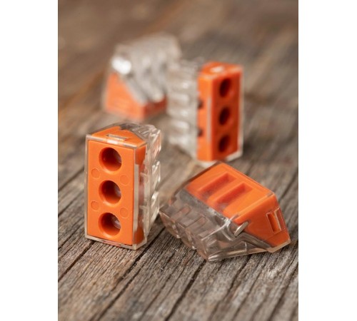 Клемма СМК 773-173 (с пастой), 3 отверстия, 2,5-6,0 мм2 (уп.50шт.) EKF PROxima  plc-smk-773-173  EKF