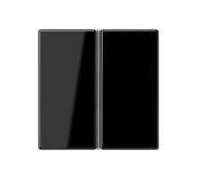 двухклавишная крышка для KNX, в сборе A402TSASW Jung