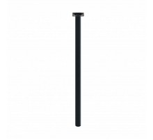 Ножка металл.круглая, нерегулир, D30х700мм, черная - накл.   151250  Tech-KREP
