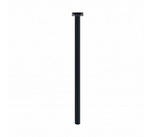 Ножка металл.круглая, нерегулир, D30х700мм, черная - накл.   151250  Tech-KREP