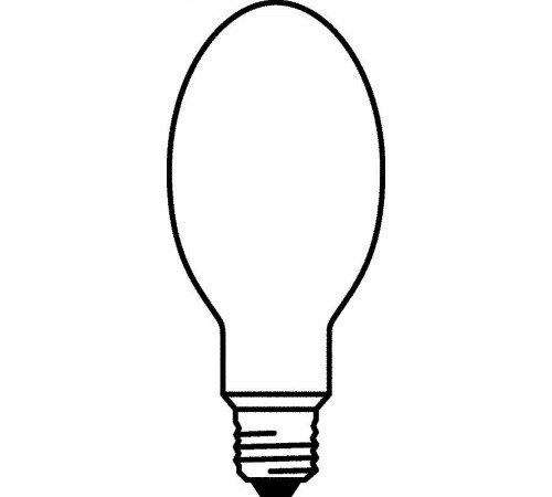 Лампа дуговая ртутно-вольфрамовая ДРВ 160Вт Е27 HWL (без дросселя)  4050300015453  Osram