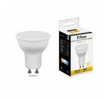 Лампа светодиодная LB-560 (9W) 230V GU10 2700K MR16  25842  FERON