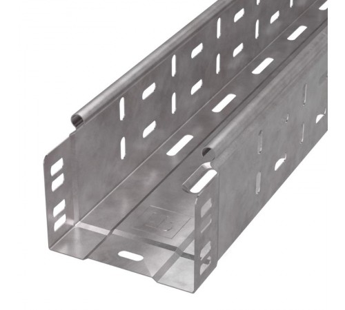 Лоток перфорированный Стандарт HDZ 100х80х3000 (0,7 мм) (6 м/уп)  PR16.1228  Промрукав