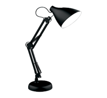 Светильник настольный GTL003 60W 220-240V E27 черный струбцина и основание 1/12  GT0032  Gauss