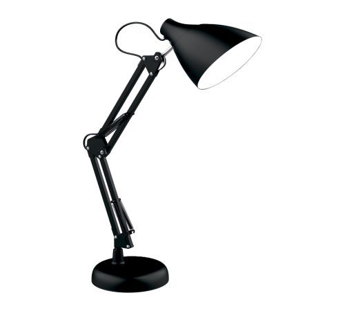 Светильник настольный GTL003 60W 220-240V E27 черный струбцина и основание 1/12  GT0032  Gauss