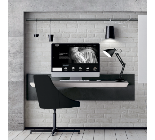 Светильник настольный GTL003 60W 220-240V E27 черный струбцина и основание 1/12  GT0032  Gauss