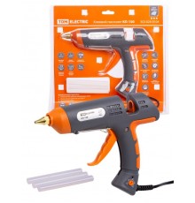 Клеевой пистолет КП-150, 11,3 мм, подставка, терморегулятор, шнур 1,5 м, 150 Вт, Т=220 С "Алмаз"  SQ1024-0104  TDM