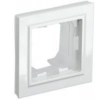 BRITE Рамка 1-ая IP44 РУ-1-БрБ-44 белый  BR-M12-44-K01  IEK