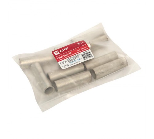 Гильза соединительная медная луженая ГМЛ 120-17 ГОСТ EKF PROxima  gty-120-17g  EKF