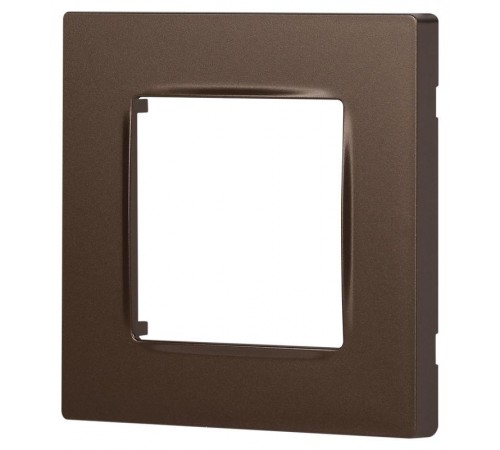 Рамка для розеток и выключателей  Серия 12 12-5201-13 на 1 пост, Классик, бронза  Б0067728  ЭРА