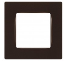 Рамка для розеток и выключателей  Серия 12 12-5201-13 на 1 пост, Классик, бронза  Б0067728  ЭРА