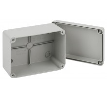 Распаячная коробка KORvp приборная подъездная открытой установки 150х110х85мм на винтах с гладкими стенками  Б0058943  ЭРА