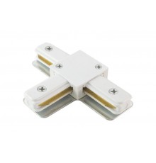 Коннектор для шинопровода осветительного T-образный TLC-01-WH-T белый  SQ0369-0325  TDM