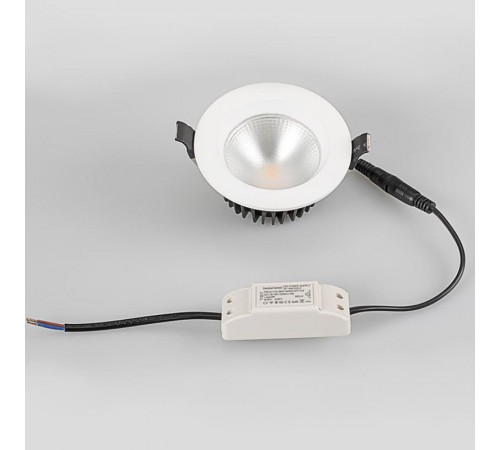 Светодиодный светильник LTD-105WH-FROST-9W Warm White 110deg  021067  Arlight