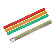 Трубки термоусаживаемые, набор 3 цвета по 3 шт. ТТкНГ(3:1)-9,5/3,0  SQ0548-1507  TDM