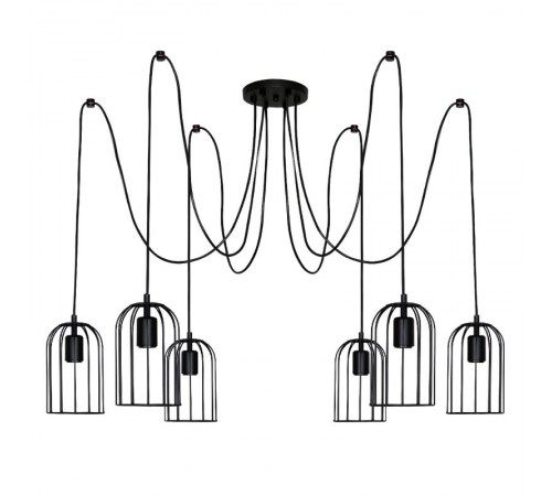 Светильник "Танго" 161 черн.муар НСБ 01-6х60 -104 Е27  1005405019  Элетех