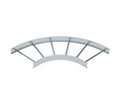 Угловая секция 90° лестничного лотка 110х600 мм R=500 мм (LB 90 1160 R5 FS)  6217690  OBO Bettermann