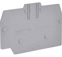 HMT.10/PTGR, торцевой изолятор серый для HMM.10  ZHM331GR  DKC