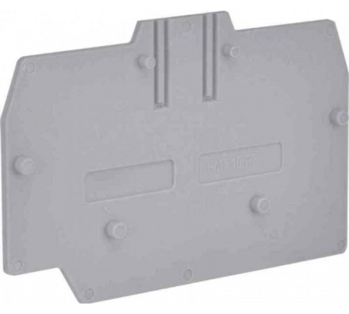 HMT.10/PTGR, торцевой изолятор серый для HMM.10  ZHM331GR  DKC