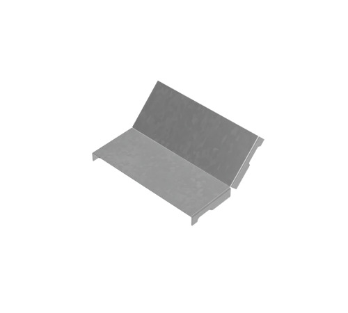 Крышка внутр. верт. угла 45 гр. 150 мм "ПЛЮС"  KNLplus45-150   КМ-профиль