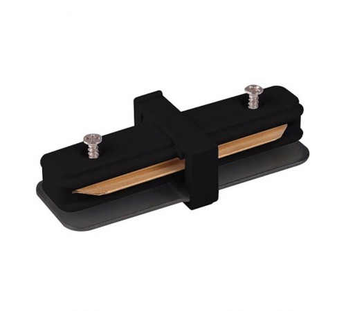 Коннектор для однофазного шинопровода прямой TRC-1-1-I-BK (черный)  a039599  Elektrostandard