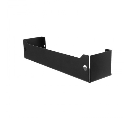 Полка для хранения 275x67мм, металлическая, настенная, черная  38-0672  REXANT