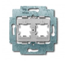 Суппорт для 2 раз.Panduit,с серым.цок.  1753-0-8057   2CKA001753A8057  ABB