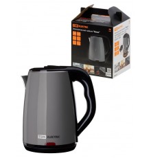 Электрический чайник "Ника", нержавеющая сталь / пластик, 1,8 л, 1800 Вт, серый,  SQ4001-0008  TDM