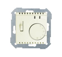 Simon 82 Термостат с датчиком в пол (зондом), с выключателем - контроль отопления, S82, S82N, S82 Detail, бел  82504-30  Simon