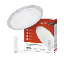 Светильник светодиодный COMFORT GALAXY 120Вт 230В 3000-6500K 9600Лм 600x85 мм с пультом ДУ  4690612035079  IN HOME