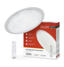 Светильник светодиодный COMFORT GALAXY 120Вт 230В 3000-6500K 9600Лм 600x85 мм с пультом ДУ  4690612035079  IN HOME