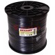 Кабель ККСВ-П +2х0,5мм, (бухта 305м), черный  01-4004  REXANT