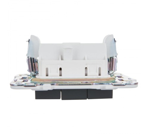 SKANDY Выключатель 3-клавишный 10А SK-V11G графит  SK-V30-0-10-K53  IEK