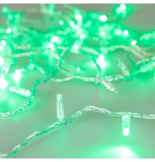 Светодиодная гирлянда ARD-STRING-CLASSIC-1000-CLEAR-100LED-PULSE Green (230V, 7W) (Ardecoled, IP65)  031640  Arlight