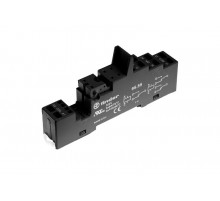 Розетка с безвинтовыми клеммами (пружинный зажим) для реле 40.51, 40.52, 40.61, 44.52, 44.62; применяются модули 99.02, 86.03;  95550SPA  Finder