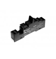 Розетка с безвинтовыми клеммами (пружинный зажим) для реле 40.51, 40.52, 40.61, 44.52, 44.62; применяются модули 99.02, 86.03;  95550SPA  Finder