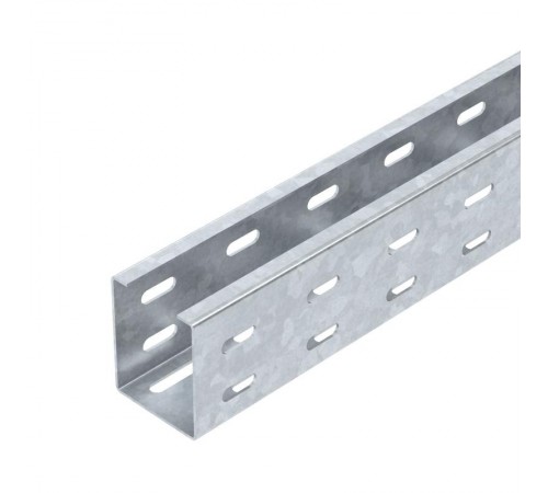 Кабельный листовой лоток перфорированный 60x50x3000 мм (SKS 605 FT)  6056634  OBO Bettermann