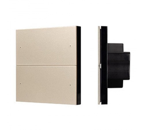 INTELLIGENT ARLIGHT Кнопочная панель SMART-DMX512-801-22-4G-4SC-DIM-IN Gold (230V, 2.4G) (IARL, IP20 Пластик, 5 лет)  039313  Arlight